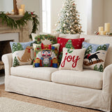 Cardinal Wreath Hook Pillow