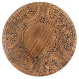 Carved Medallion Lazy Susan