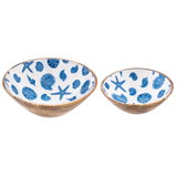 Blue Shell Serving Bowl