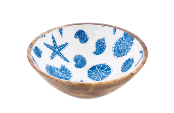 Blue Shell Serving Bowl