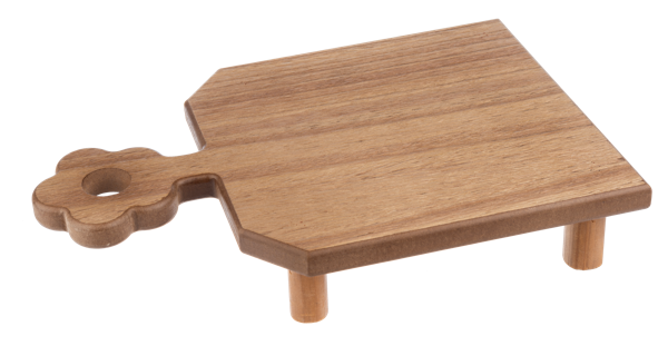 Decorative Flower Handle Edge Tray