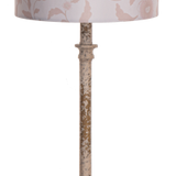 Vintage Floral Buffet Lamp - 40W Max