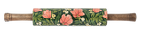 Green Floral Rolling Pin