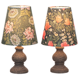 Green Floral Accent Lamp