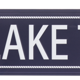 On Lake Time Wall Decor