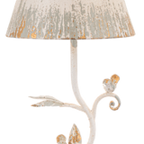 Distressed Ivory Bird Table Lamp |60W Max