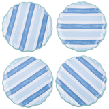Blue Stripe Dinner Plate