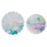 Watercolour Floral Scallop Edge Tray