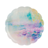 Watercolour Floral Scallop Edge Tray
