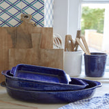 Abbey Blue Square baker