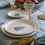 Pacifica Christmas Tree Salad/Dessert plate