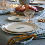 Pacifica Christmas Tree Salad/Dessert plate
