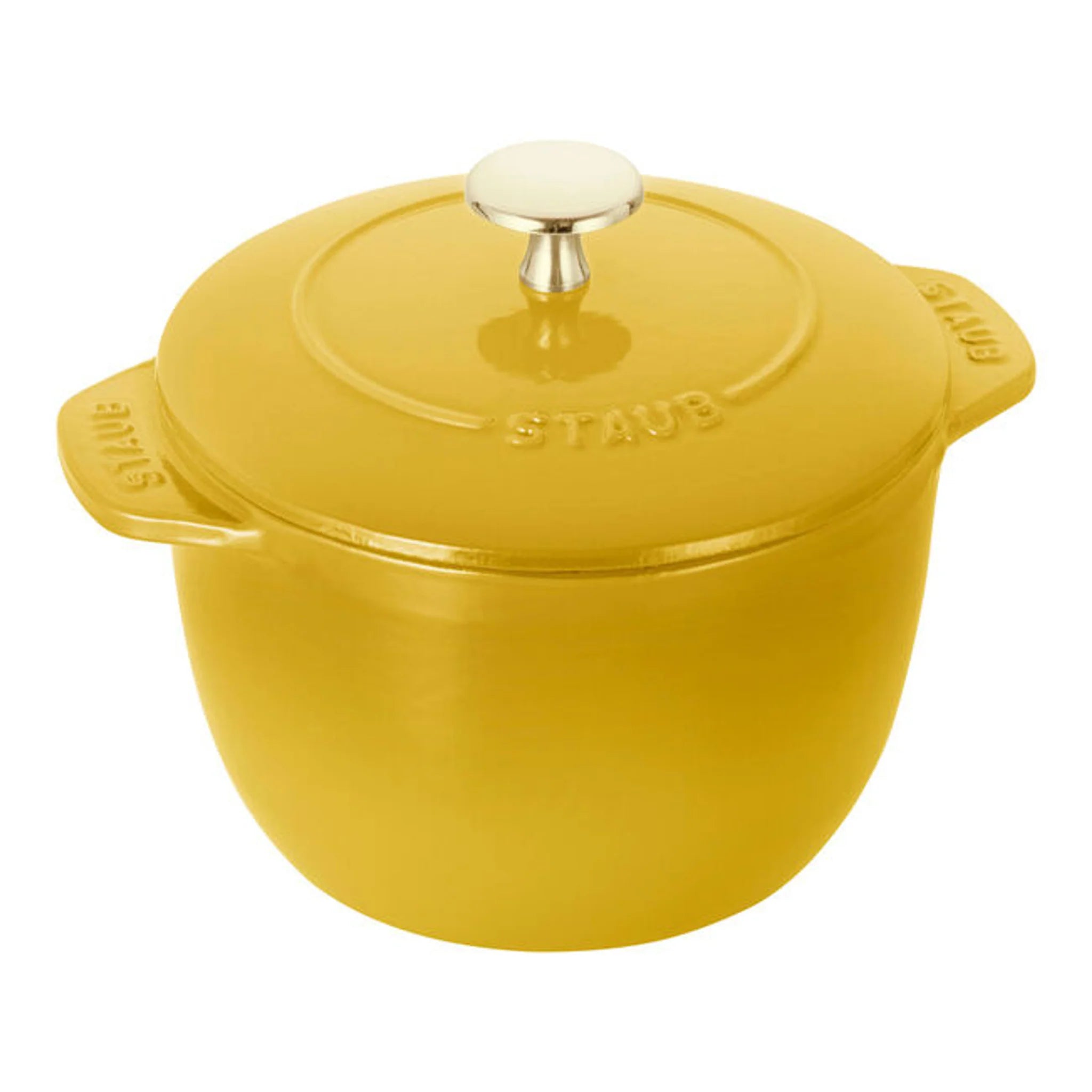 Cast iron round Rice cocotte - 1.75 Black