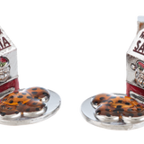 Milk and Cookies for Santa Charms