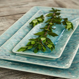 Madeira Blue Rectangle Tray