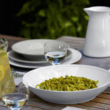Friso White Pasta/ Serving Bowl