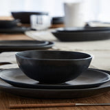 Livia Matte Black Soup/cereal bowl