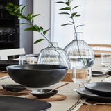 Livia Matte Black Serving bowl