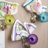 Cin Cin Set of 4 Linen Napkins