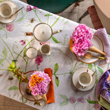 Petits Pois Mixed Linen Table Cloth