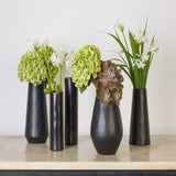 Riviera Sable Noir Bulb Vase