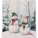 Snowman Reusable Dish Cloth