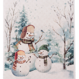 Snowman Reusable Dish Cloth