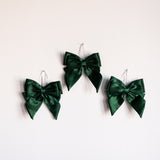 Emerald Green Gauze Bold Bow