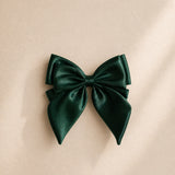 Emerald Green Gauze Bold Bow