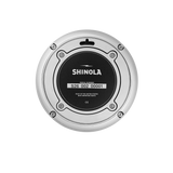 6" Runwell Clock | Chrome/Black