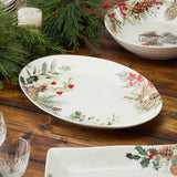 Woodland Oval Platter | 16x12"