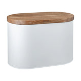 Bread Bin With Acacia Lid