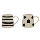 Mug with Linen Texture