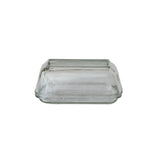 Pressed Glass Butter Dish