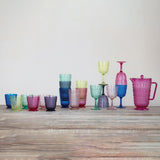 Acrylic Footed Drinking Glass