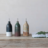 Stoneware Oil Cruet
