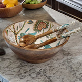 Medium Serving Bowl Set with Spoons | Hummingbird
