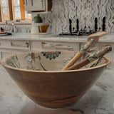 Medium Serving Bowl Set with Spoons | Hummingbird