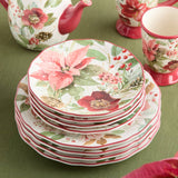 Winter Blooms Dessert Plate