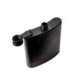 Leather Wrapped Flask | Black