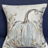 Blue Pumpkin Pillow