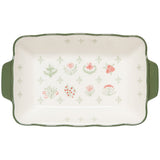 Camellia Stoneware Baking Dish