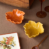 Autumn Meadows 3-D Leaf Bowls