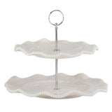 Perlette Cream - 2 Tier Server