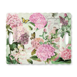 Garden Path Melamine Rectangular Platter with Handles