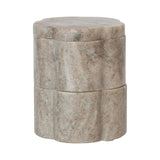Stackable Marble Pinch Pots