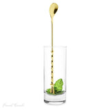 Cocktail Mixing Spoon - Brass