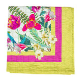 La Dolce Vita Kantha Quilt Sage & Lavender Table Covers - 1 Table Cover