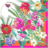 La Dolce Vita Cloth Dinner Napkin in Fuchsia & Orange