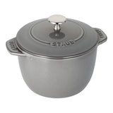 Cast iron round Rice cocotte - 1.75 Black